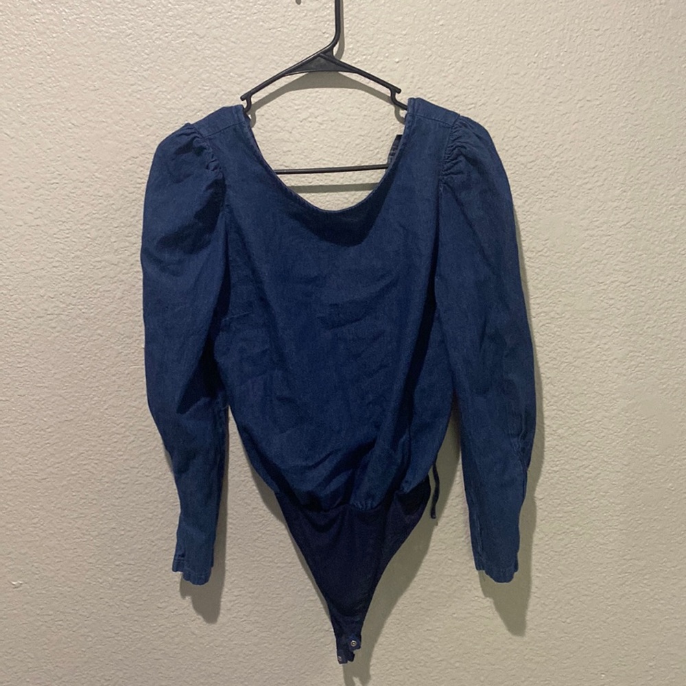 Denim Bodysuit